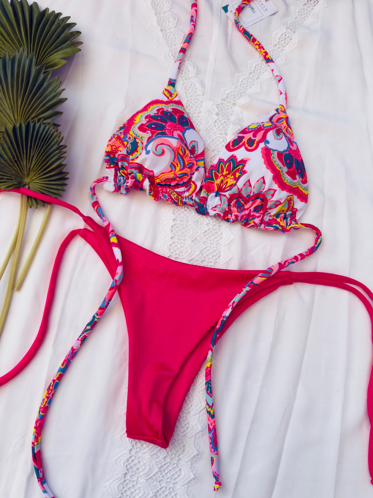 Conjunto Ibiza Mandalas tanga de amarres 2