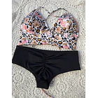 Conjunto Bustier Grecia bottom a elección negro  7