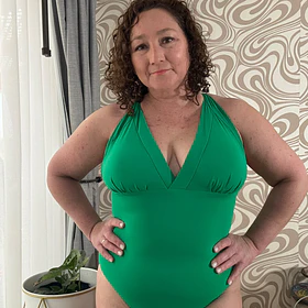 Traje de baño Atenea verde esmeralda 