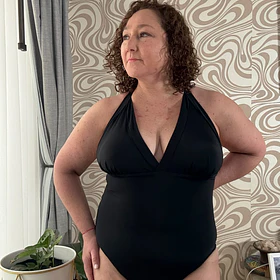 Traje de baño Atenea negro