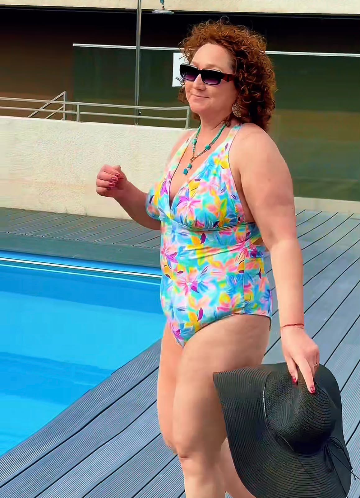 Traje de baño Atenea estampado floral 1
