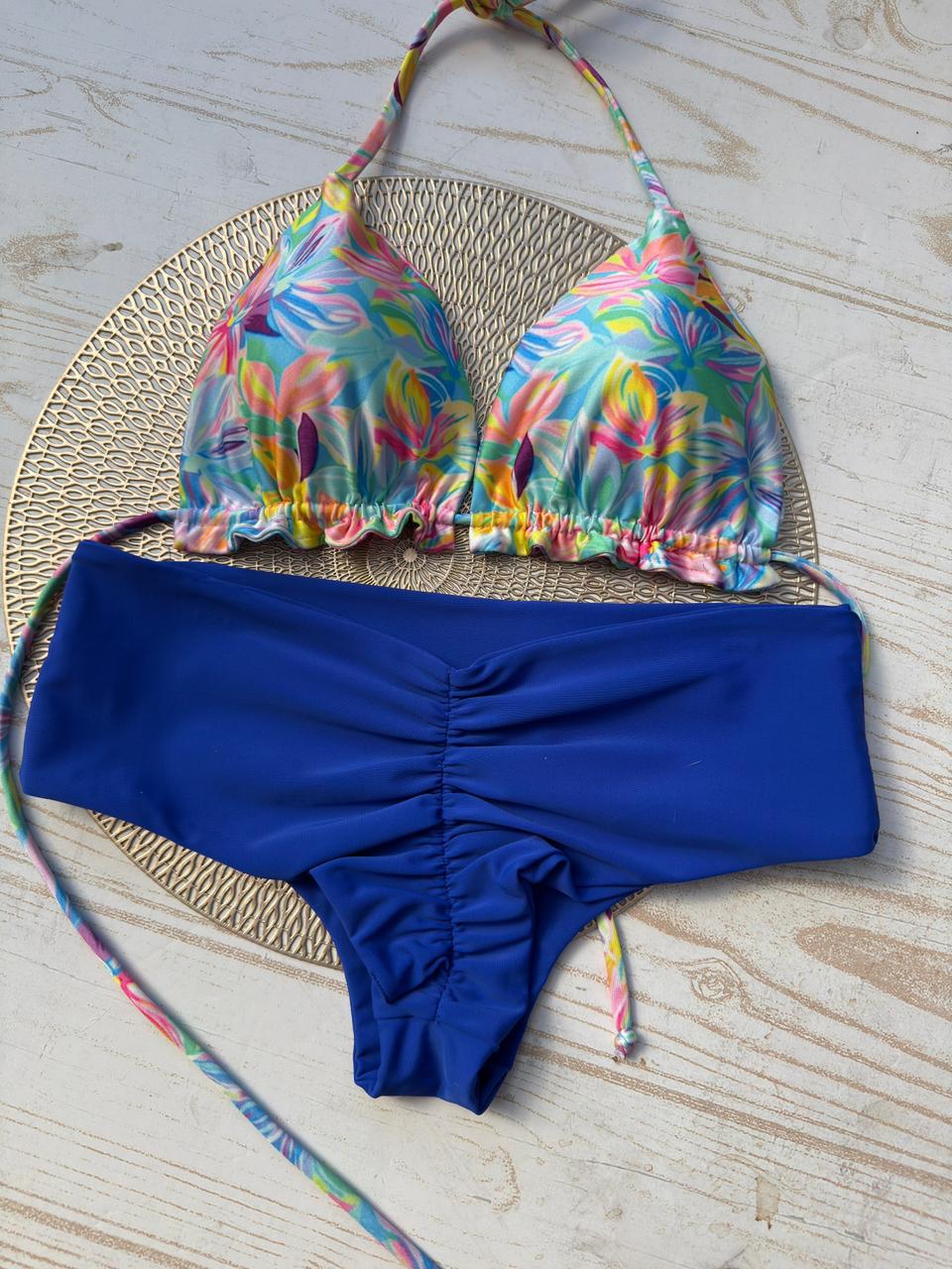 Conjunto ibiza flores Tropicales 5