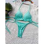 Conjunto ibiza, tanga brasilera de amarres aguamarina 2