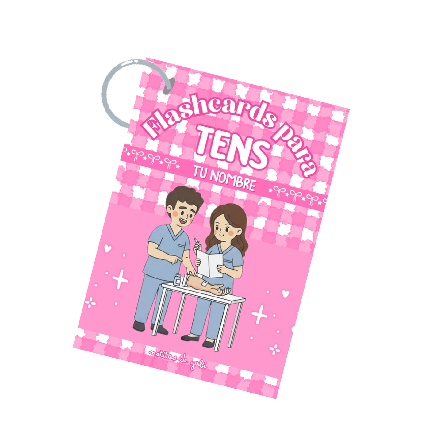 Flashcards para TENS - con nombre personalizado (portada rosa y azul) 1