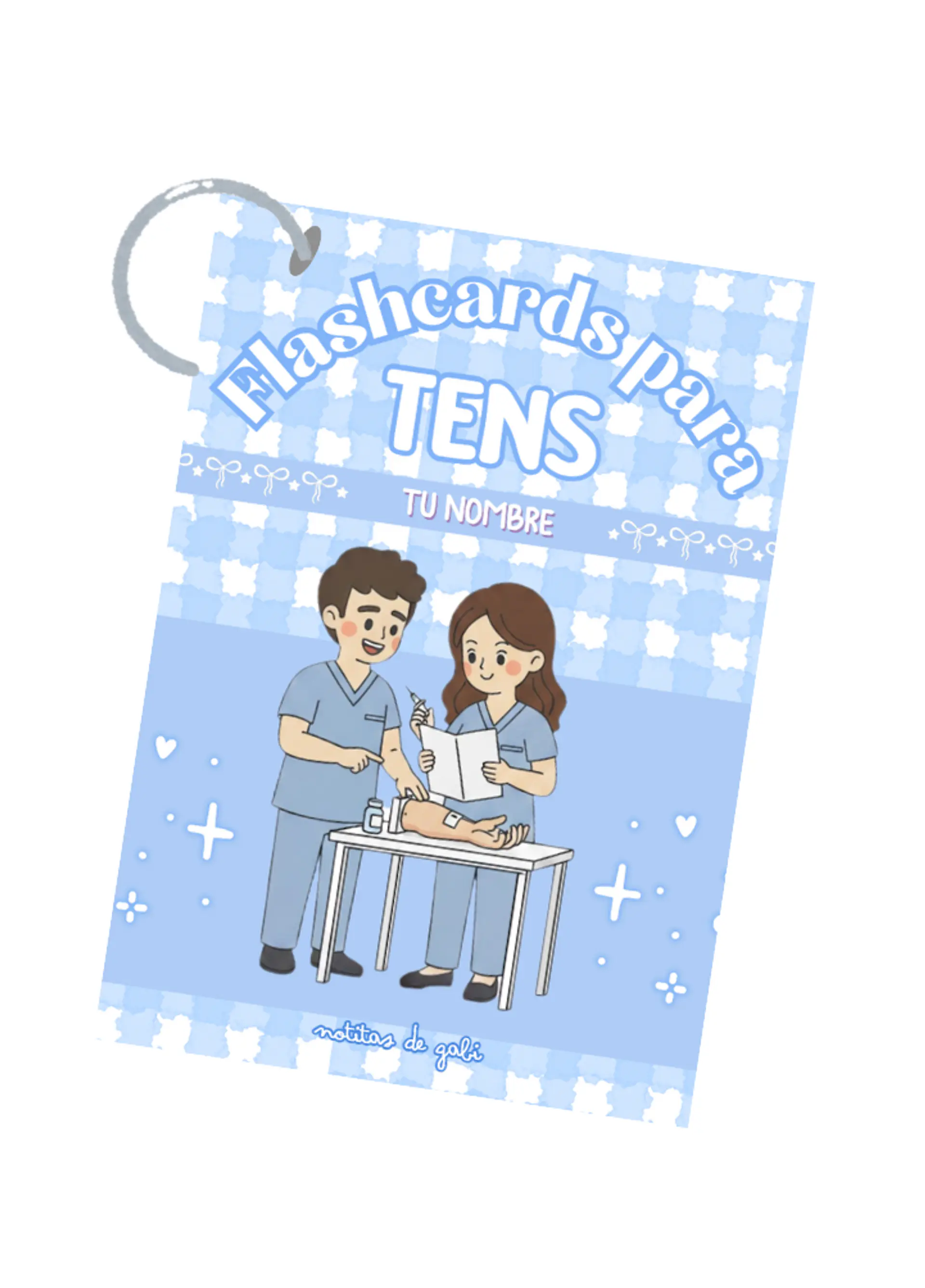 Flashcards para TENS - con nombre personalizado (portada rosa y azul) 2