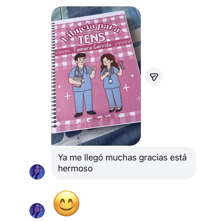 Libreta para TENS – 3 Diseños de Portada (Rosa, Azul y Celeste) 20