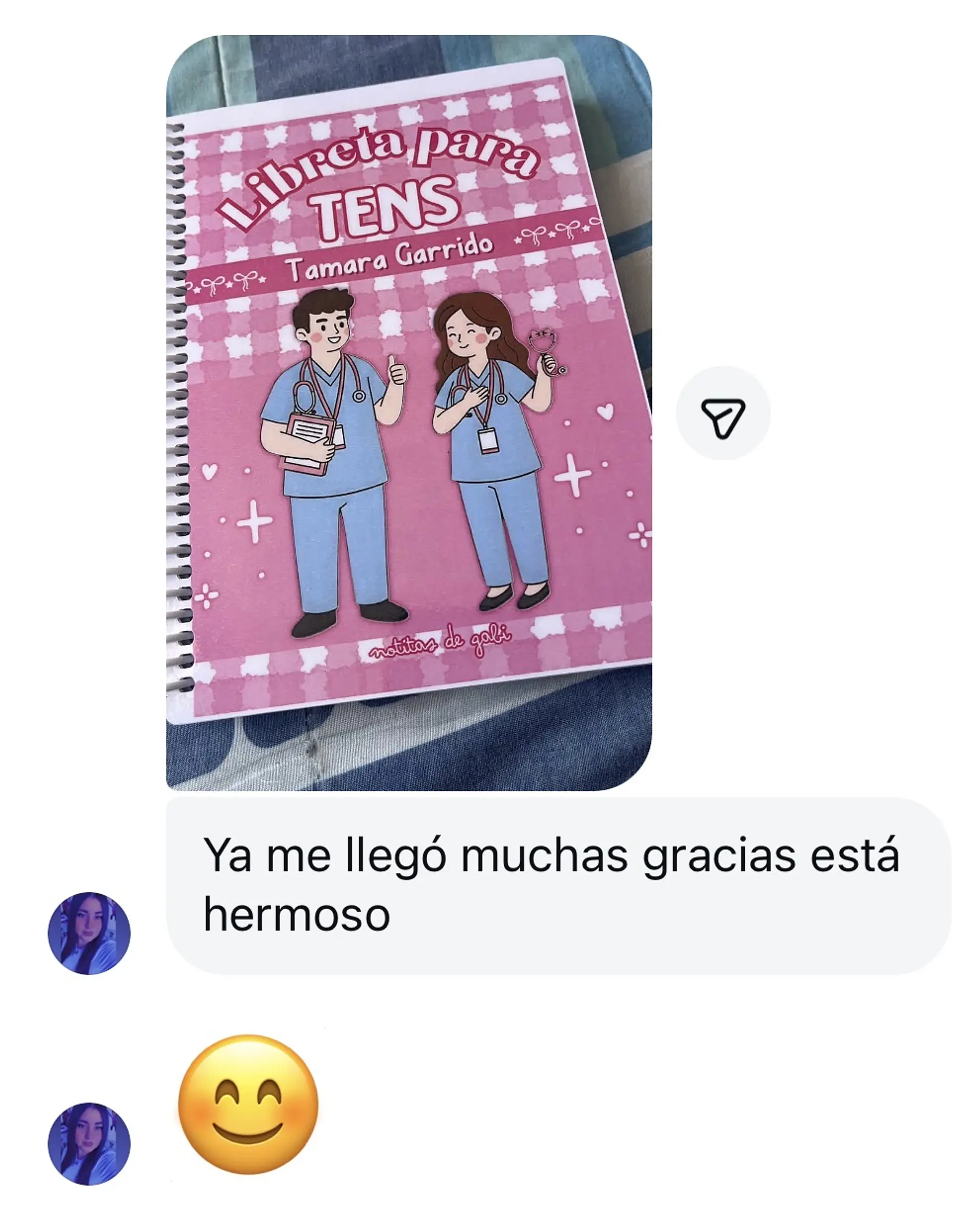 Libreta para TENS – 3 Diseños de Portada (Rosa, Azul y Celeste) 8