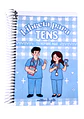 Libreta para TENS – 3 Diseños de Portada (Rosa, Azul y Celeste) - Miniatura 3