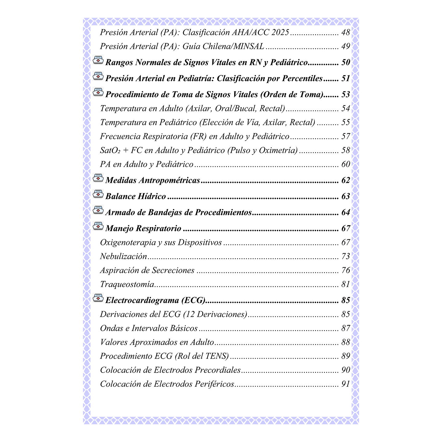 Libreta para TENS – 3 Diseños de Portada (Rosa, Azul y Celeste) 4