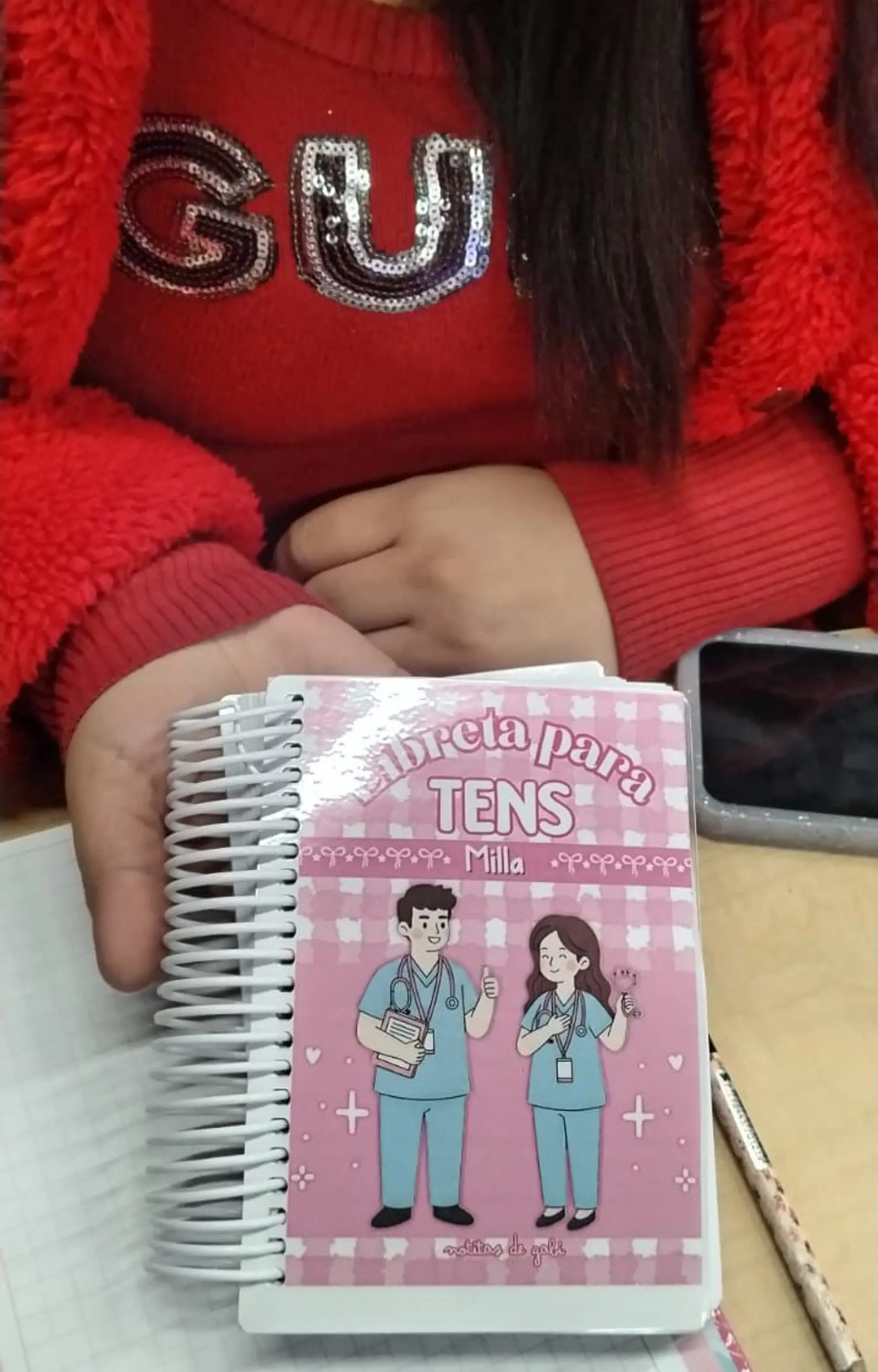 Libreta para TENS – 3 Diseños de Portada (Rosa, Azul y Celeste) 14