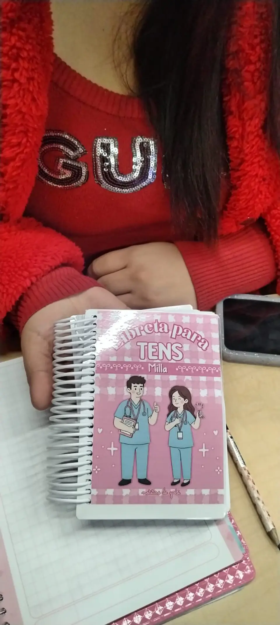 Libreta para TENS – 3 Diseños de Portada (Rosa, Azul y Celeste) 14
