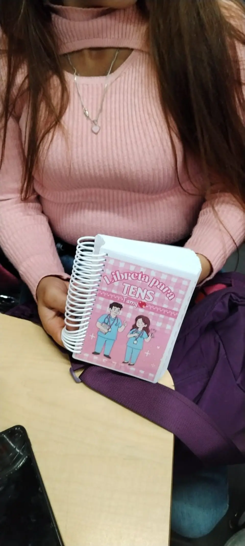 Libreta para TENS – 3 Diseños de Portada (Rosa, Azul y Celeste) 16