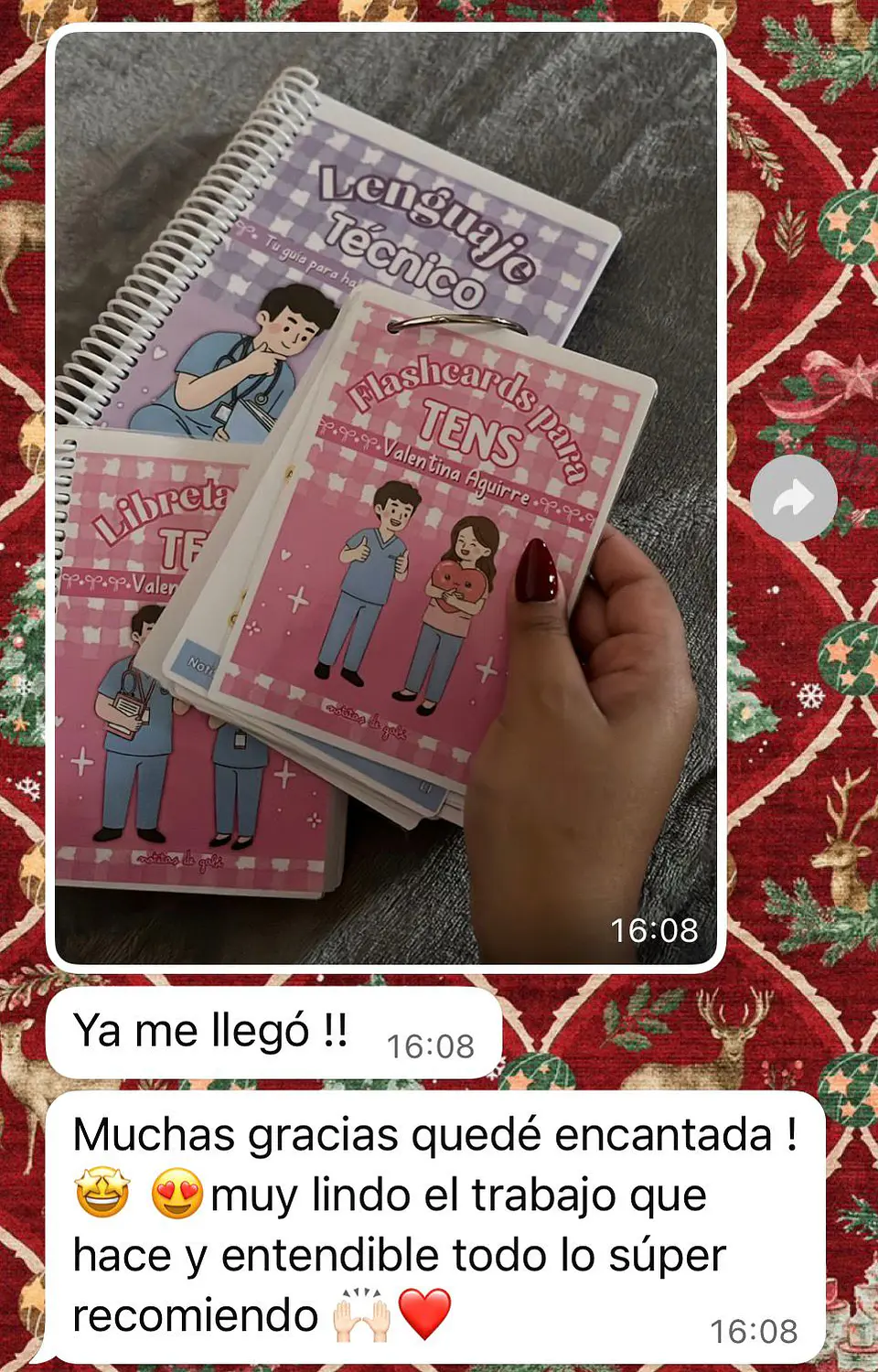 Libreta para TENS – 3 Diseños de Portada (Rosa, Azul y Celeste) 22