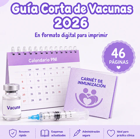 Guía de Vacunas 2026