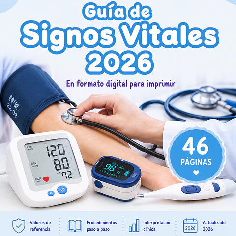 Guía de Signos Vitales 2026