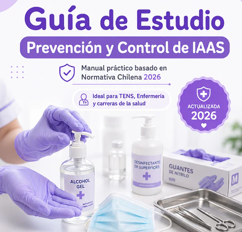 Guía de Estudio: Manual de Prevención y Control de Infecciones Asociadas a la Atención en Salud (IAAS)