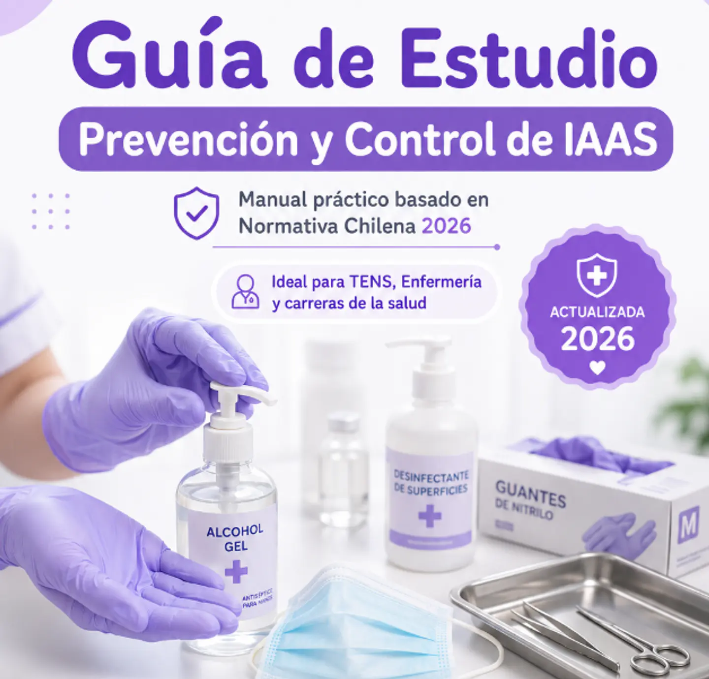 Guía de Estudio: Manual de Prevención y Control de Infecciones Asociadas a la Atención en Salud (IAAS) 1