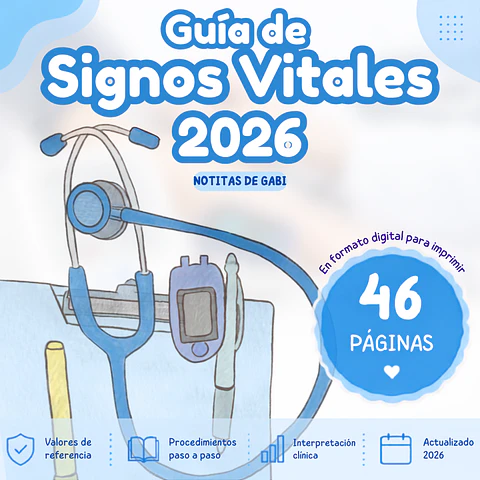 Guía de Signos Vitales 2026