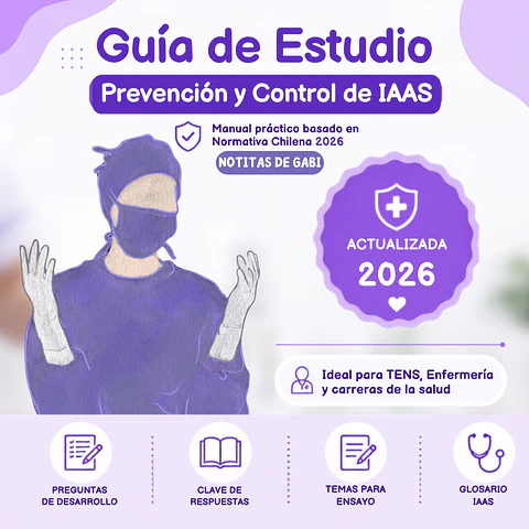 Técnicas de Asepsia, Antisepsia y Prevención de IAAS