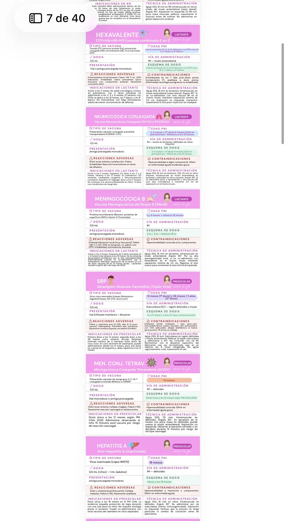 Flashcards de Vacunas 2026 5