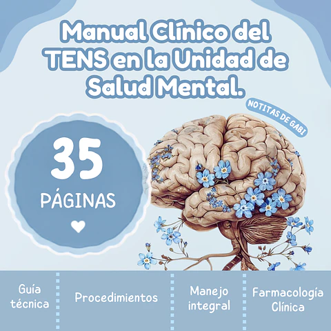 Manual Clínico del TENS en Unidad de Salud Mental