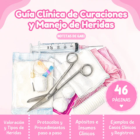 Guía Clínica de Curaciones y Manejo de Heridas