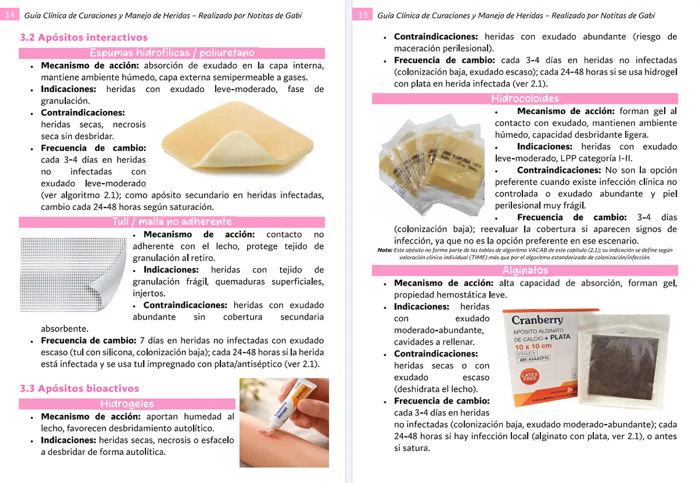 Guía Clínica de Curaciones y Manejo de Heridas 3