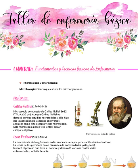 Taller de Enfermería Básica - Apunte Antiguo
