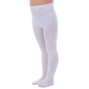 Pantys de Lana Blanca para Niñas