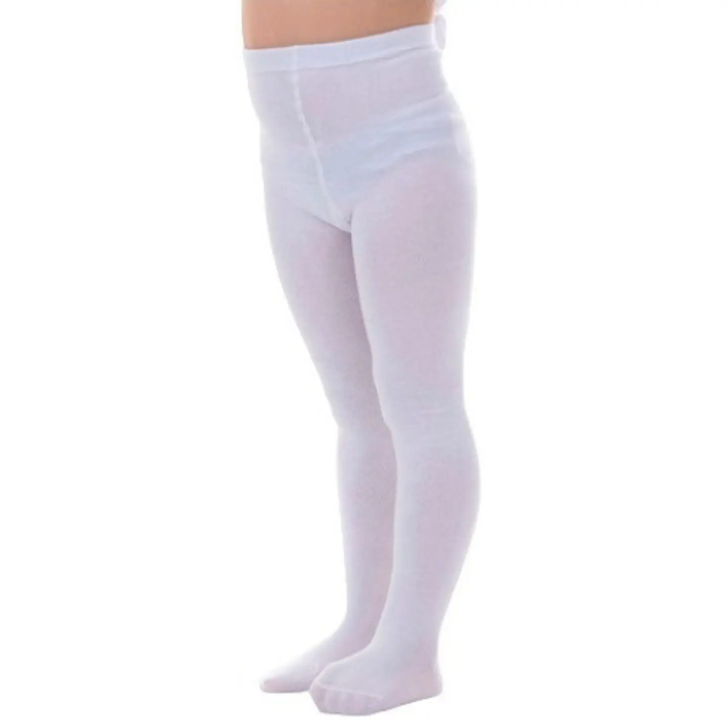 Pantys de Lana Blanca para Niñas 2