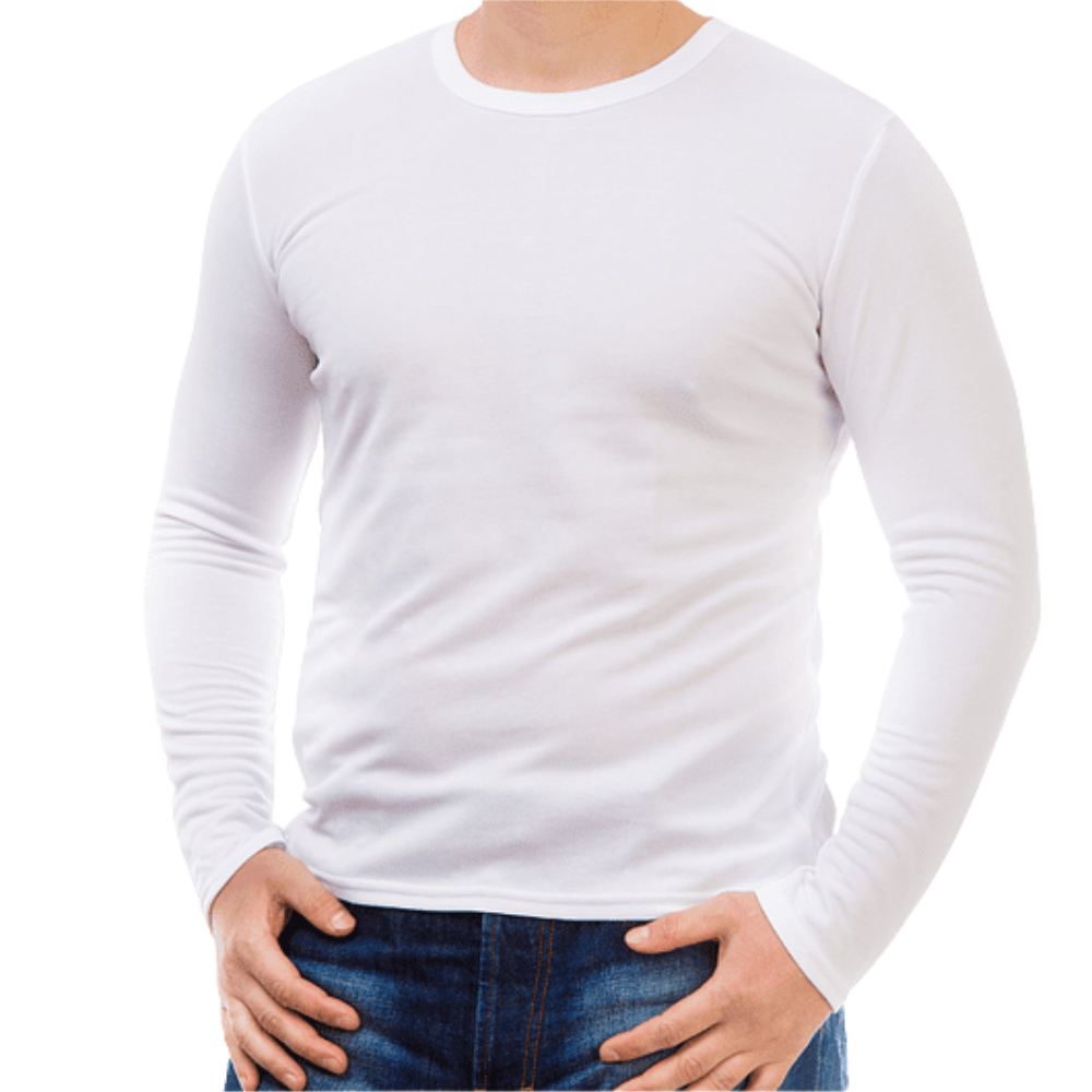 Pack 2 Camiseta Algodón Manga Larga 