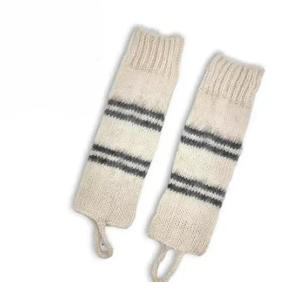 Set Gorro y Polainas Chilotas de Lana para Traje Típico 2
