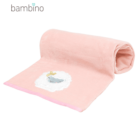 Frazada Coral Rosada Ovejita 