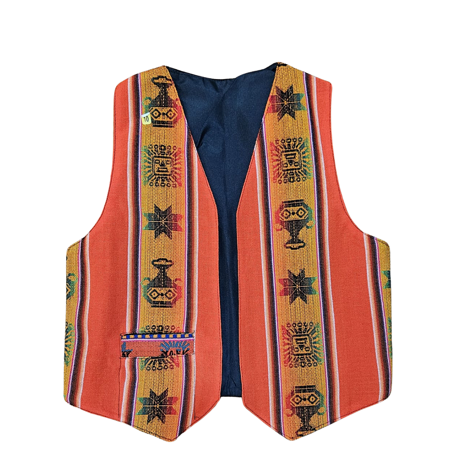 Chaleco - Gillette - Bolero Aguayo  3