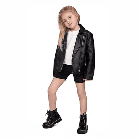 Pack 2 Calza Corta Algodón Niñas 