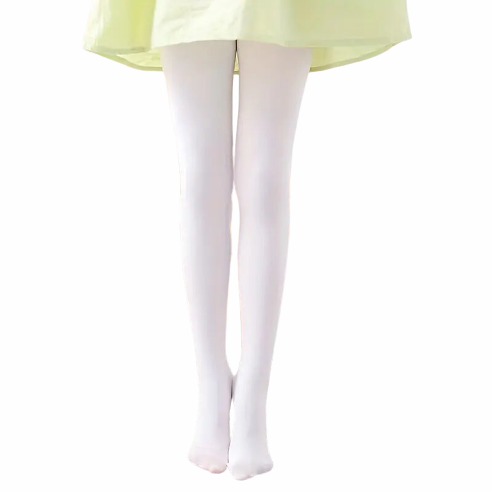 Pack 2 Pantyhose Escolar Nude y Blanco 4