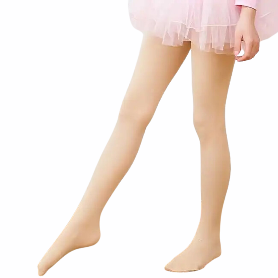 Pack 2 Pantyhose Escolar Nude y Blanco 3