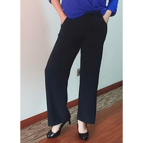 Pantalón Gasa con Bolsillo – Estilo Sofisticado y Práctico