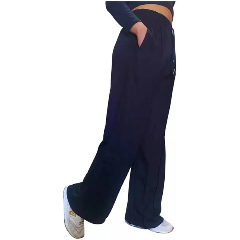 Pantalon Palazo Algodon Buzo  2