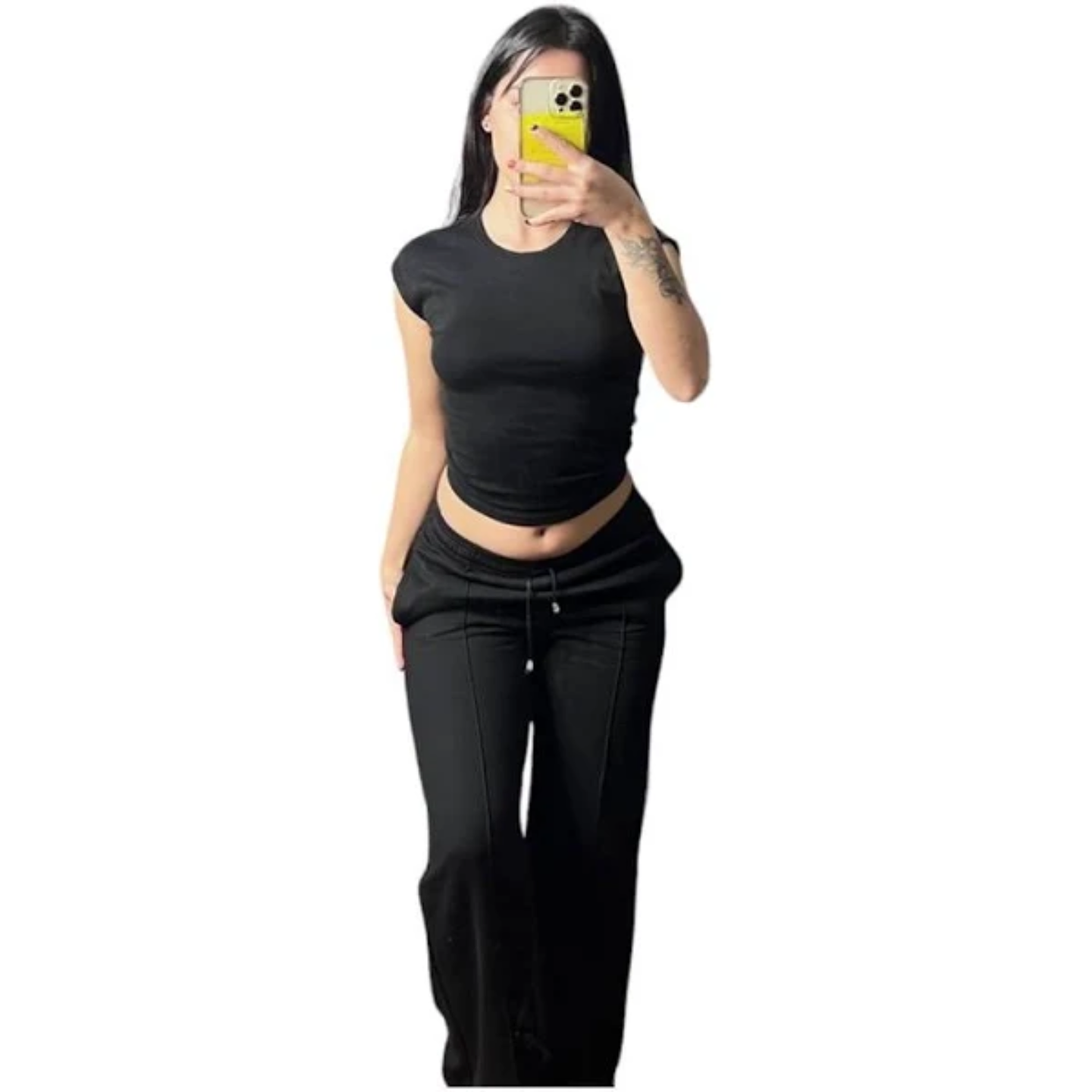 Pantalon Palazo Algodon Buzo  3