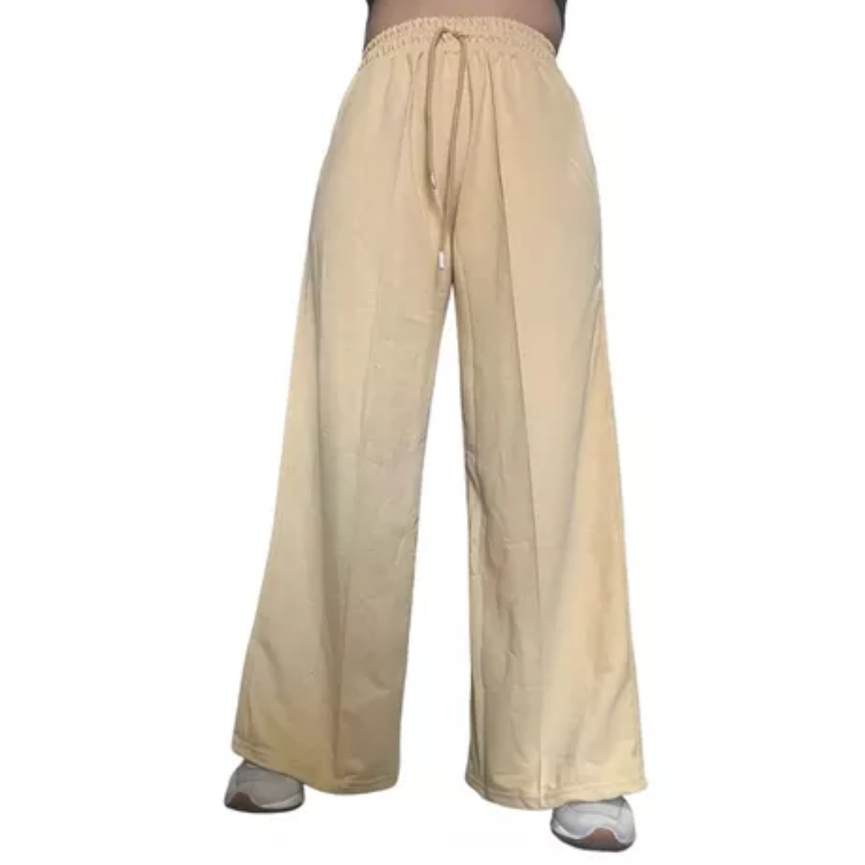 Pantalon Palazo Algodon Buzo  5