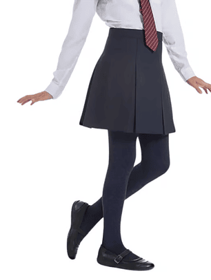 Pack 2 Ballerina Escolar Elasticada Juvenil