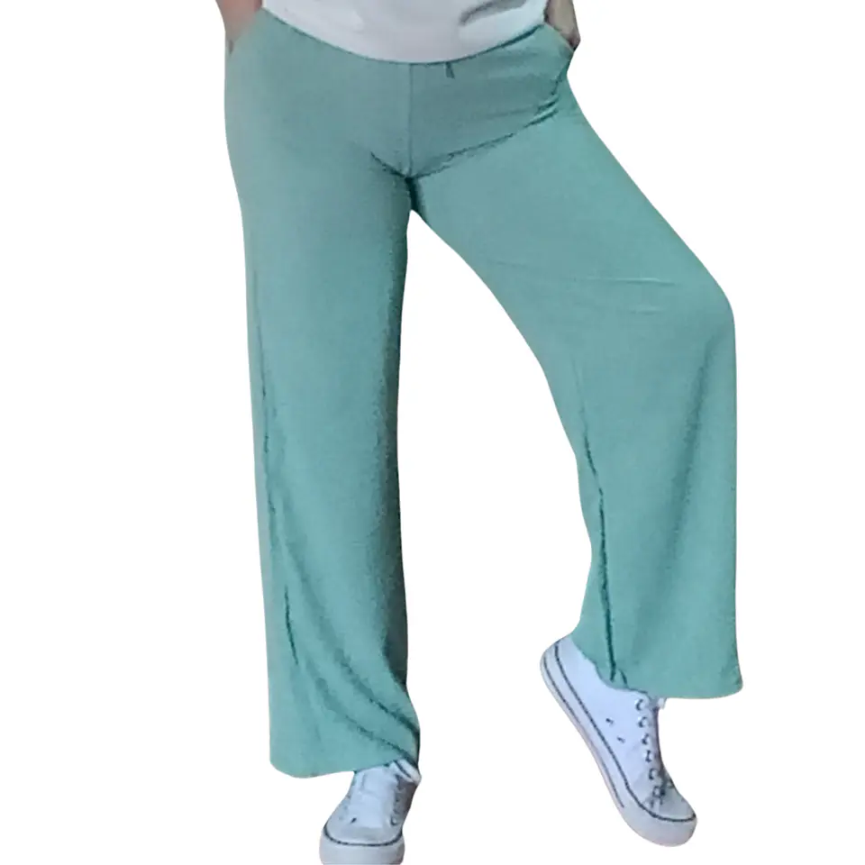 Pantalón Gasa con Bolsillo – Estilo Sofisticado y Práctico 2