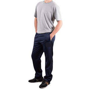 pack 2 Pantalón Buzo Juvenil Unisex Azul Marino