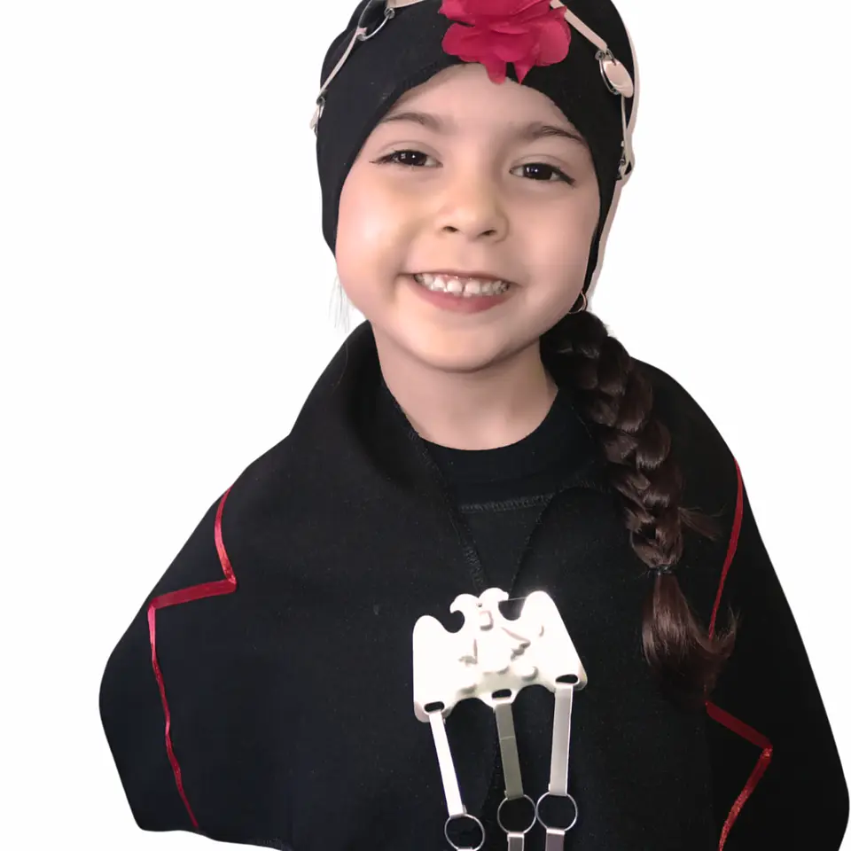 Pack Traje Completo Típico Mapuche Niña  3