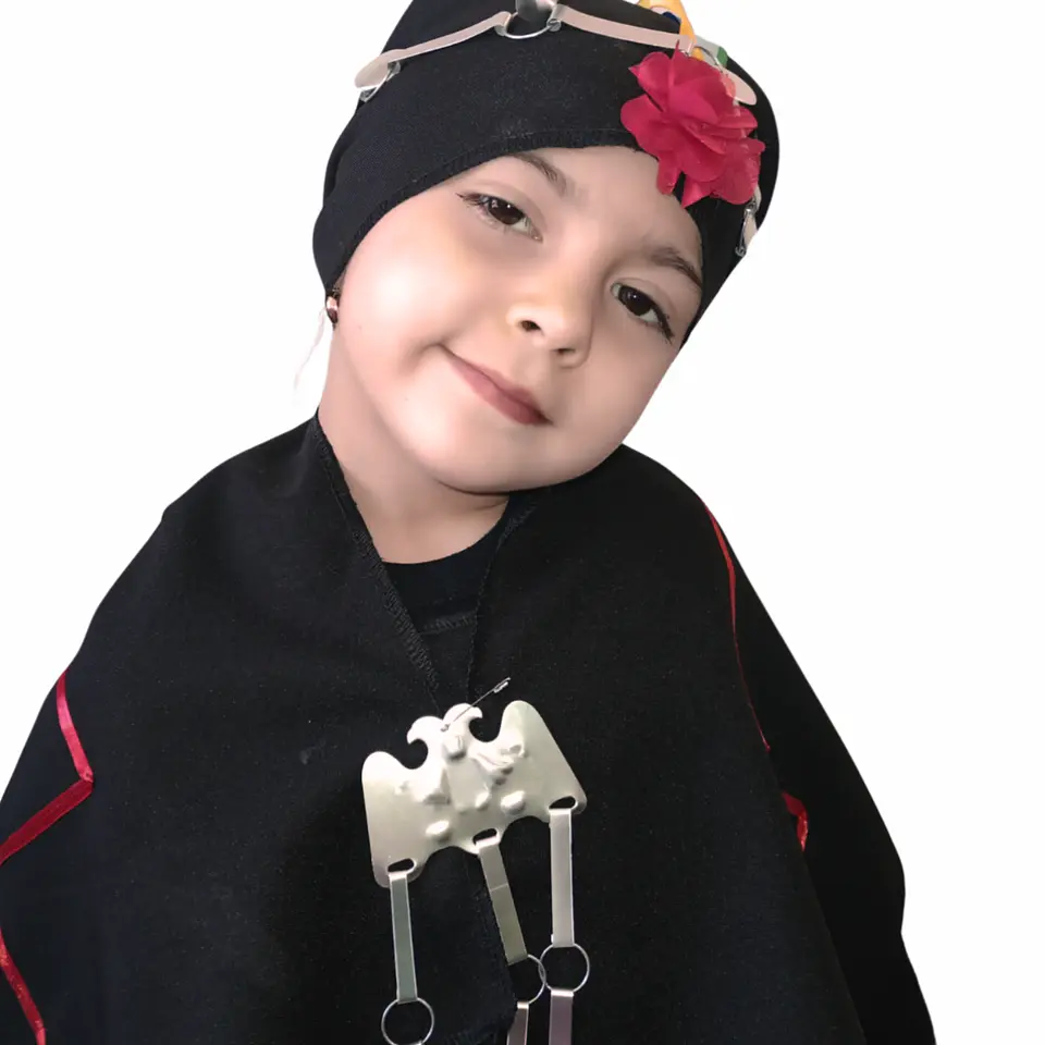 Pack Traje Completo Típico Mapuche Niña  4