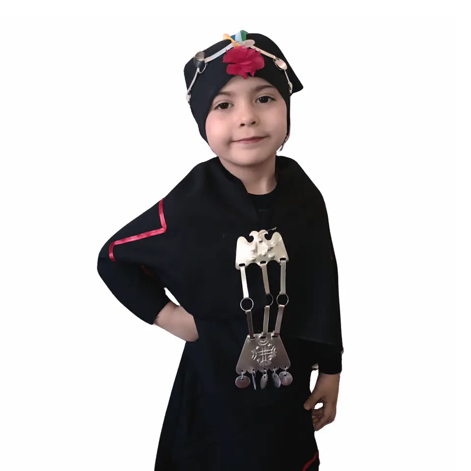 Pack Traje Completo Típico Mapuche Niña  5