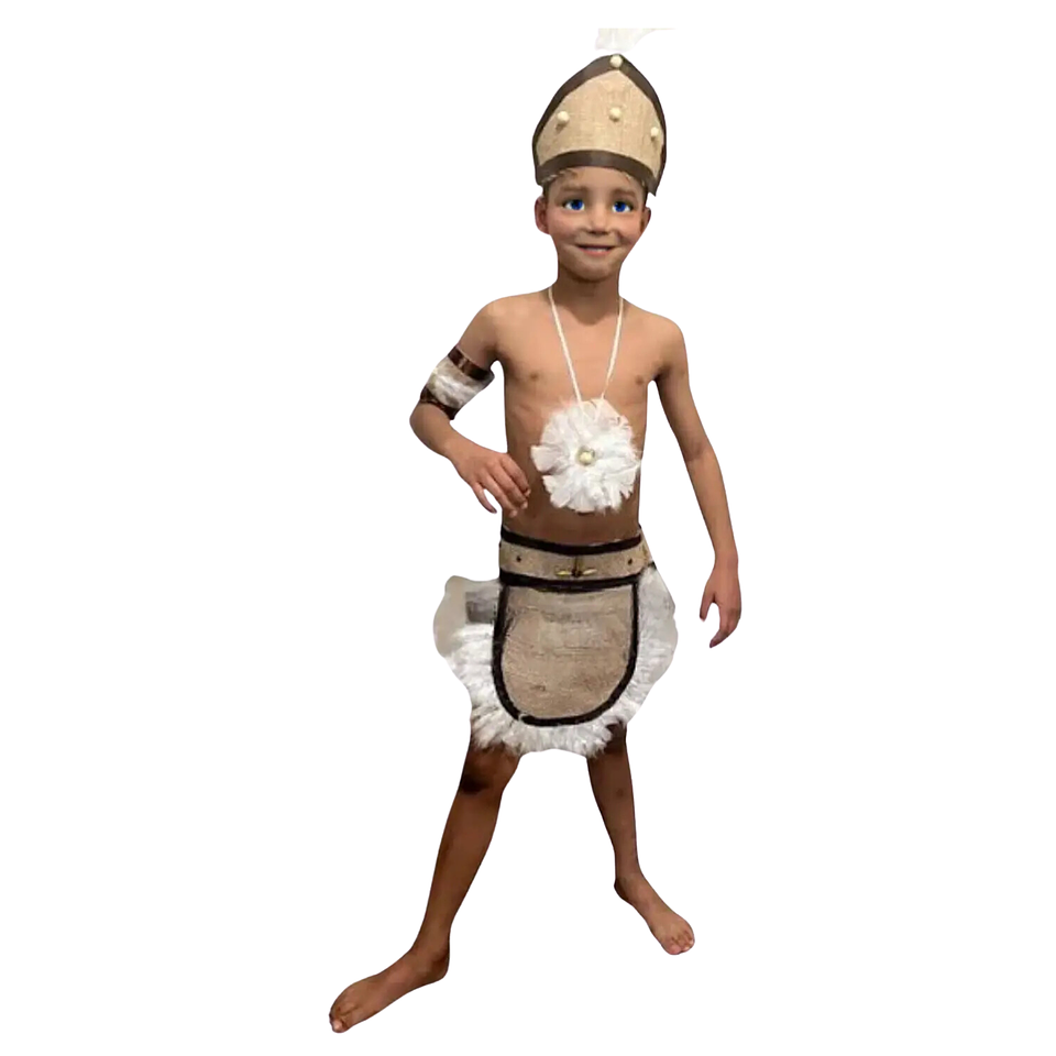 Traje Pascuense Rapanui para Niños  1