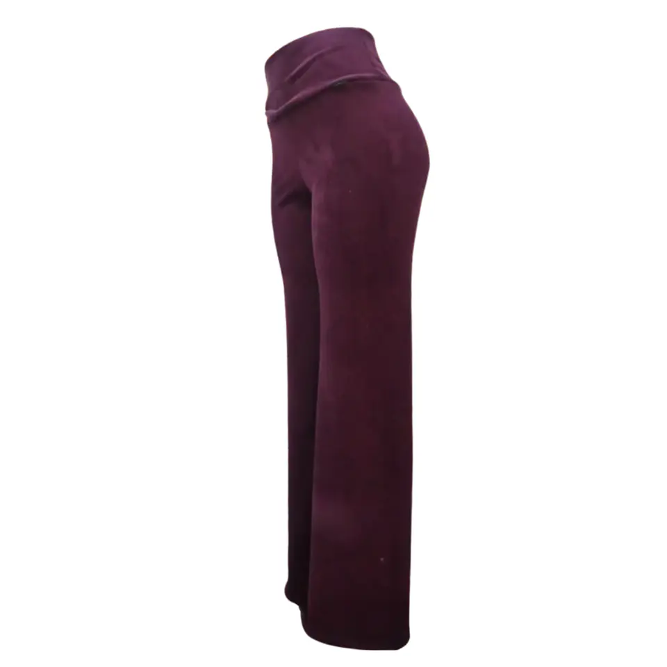 Pantalón Recto Cotelé Forrado en Polar 5