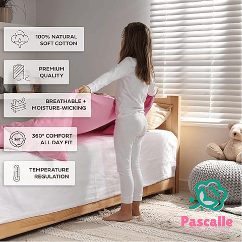 Pantys Térmicas de Algodón para Niñas – Exclusivo Pascalle